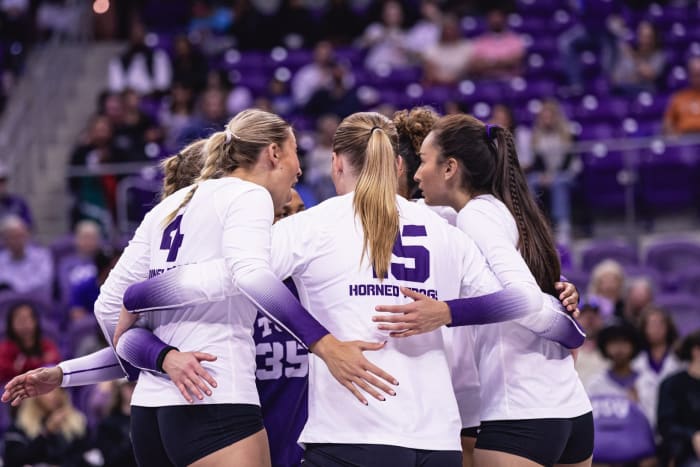 TCU Volleyball lost both matches over the weekend to Iowa State. The Frogs are now 13-12 overall and 6-8 in Big 12 play.